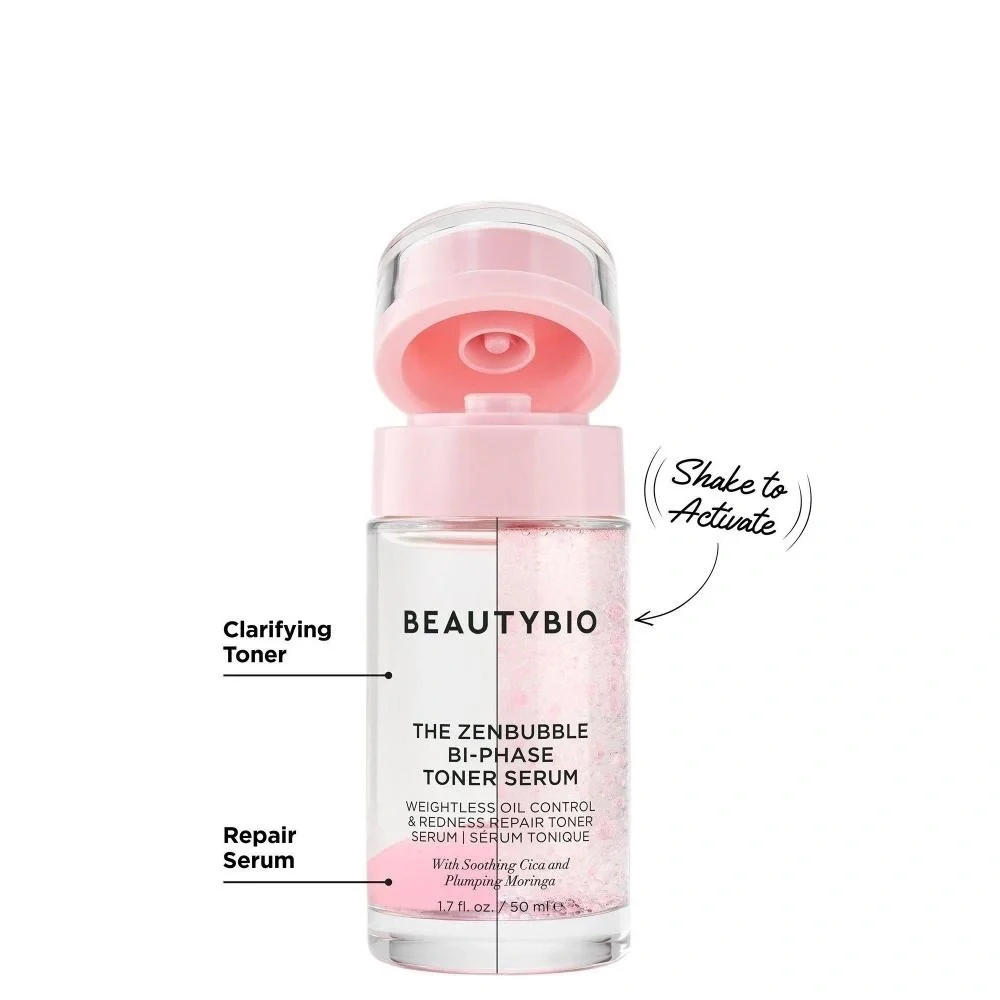BeautyBio ZenBubble Bi-Phase Toner Serum 1.7 oz Discontinued